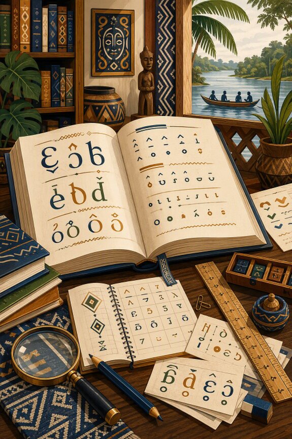 Alphabet et signes diacritiques de la langue duálá